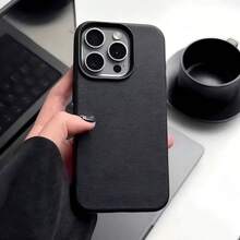 Casing Ponsel Pemegang Kartu Warna Solid Tahan Guncangan 3pcs Casing Ponsel Warna Solid Matte Tekstur Leci Perlindungan Penuh Kompatibel Dengan Apple 17, 16 Pro Max, 15 Plus, 15 Pro, 15, 14 Pro Max, 14 Plus, 14 Pro, 14, 13 Pro Max, 13 Pro, 13, 12 Pro Max, 12 Pro, 12, 11 Pro Max, 11 Pro, 11, XS Max, XR, XS, 7, 8 Plus, Air Spring Gift Professional - MultiWarna - View 3
