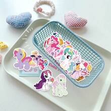 50PCS Stickers Cute Pinkie Pie Rainbow Dash Decals DIY Laptop Water Bottle Luggage DIY Scrapbook Gift Favor - View 7