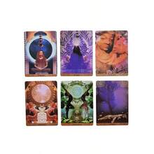 A Yogic Path Oracle Card Deck Tarot Deck Tarot Card Entertainment Game For Family Party Board Game - Olive Green - View 2