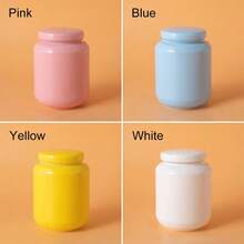 Personalized Pet Cremation Urn, Ceramic Memorial Jar With Lid, Customizable Photo Or Name, Pet Dog Cat Memorial Keepsake, Condolence Gift - Multicolor - View 8