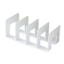 1PC Multi-Function Desktop Storage Rack Macaron Color Plastic Folder Bookshelf School Office Book Notebook Holder Organizer Supplies - Bookend - View 9