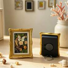 1pc Customized Photo Frame Refrigerator Magnet, Personalized Creative Mini Photo Frame Magnet, Suitable For Refrigerator, Wedding Anniversary Birthday Gift, Home Kitchen Decor - Multicolor - View 10