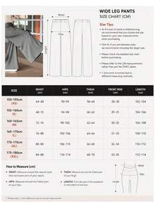 Women's Premium Loose Casual Floor-Length Wide Leg Pants For Autumn Back To School And Commuting - Grey - View 6
