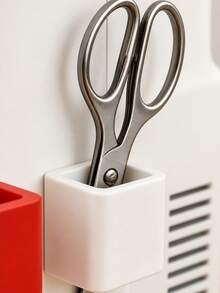 Sewing Machine Scissors Storage Rack Sewing Machine Scissors Storage Box Self-Adhesive Double-Sided Tape Required Suitable For Storing Scissors 4 Colors Available - Multicolor - View 8