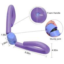 Household Leg‑Shaper, With Soft Foam Pads That Will Not Hurt Your Skin, Multiple Color Options, Portable, For Exercising Inner Thighs, Shaping And Slimming Legs, Allowing You To Work Out Anytime At Home. - Random Color - View 8