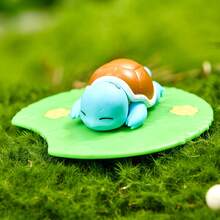 Miniso Pokémon Lawn‑Scene Series Figure Blind Box, Sleeping‑Pose Themed Figurines, Assorted 7‑Styles With Grass Base, Solid PVC, Fine Paint & Sculpting, Desktop Decor, Anime Fan Collectible Gift (1 PC Random Delivery) - Multicolor - View 3