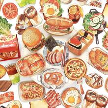 DIY Material Pack Fresh Market Series 5 Gourmet Theme Handmade Fun Planner Decoration Sticky Notes - A - View 3