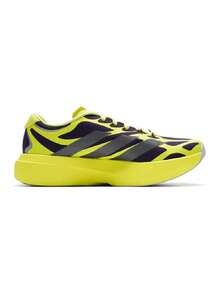 Adidas Sepatu Lari Pria ADIZERO EVO SL M 2026 Sepatu Lari Latihan Balap Pelat Karbon Baru Musim Panas KI4772 - Ungu Plum Aurora/Abu-abu Besi Metalik Terang/Kuning Fluorescent Terang - View 7