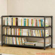 3-Tier/5-Tier Metal Standing Storage Rack, Easy Assembly, Home Entryway Shoe Rack, Bedroom Bookshelf, Living Room Multi-Function Storage Shelf, Dormitory Multi-Layer Organizer - Multicolor - View 10