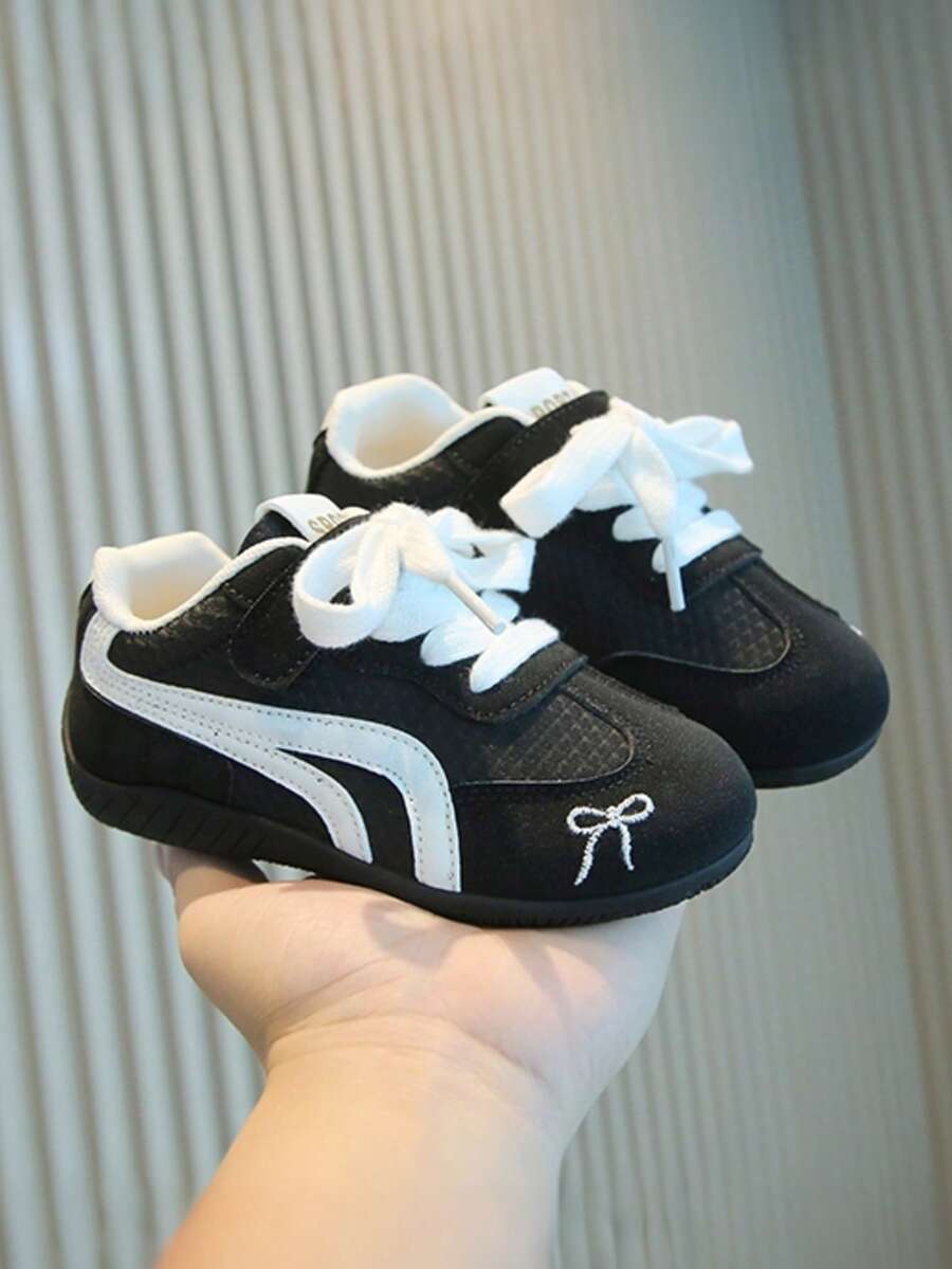 Sepatu Latihan Anak Model Baru dengan Lapisan Dalam yang Nyaman - Hitam - View 1