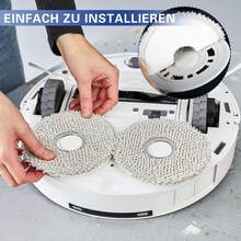 Ecovac Deebot X2 Omni / X2 Pro / X2 掃地機器人配件，主刷、側刷、HEPA 濾網、拖布、集塵袋、備用零件 - 15pcs - 查看 7