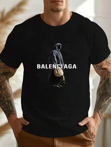 Men T-Shirts - 黑色 - 查看 10