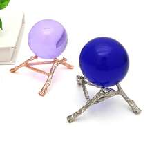 5pcs/Set, Metal Tree Branch Crystal Ball Stand, Metal Tree Branch Display Base Suitable For Crystal Ball, Mineral Cluster, Mineral Specimen, Desktop Decoration Ornament, Applicable For Bedroom, Living Room, Study, Crystal Store Display; Can Be Used For Meditation, Healing Scene Decoration, Christmas, Winter Spring Festival Gift, New Year Gift - 5Pcs - View 5