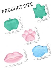 Cute Mouse Wrist Rest, Gel Transparent Mouse Wrist Support Pad, Lovely Ergonomic Mouse Wrist Pad, Soft Transparent Wrist Pain Relief Office Home Desk Computer Mouse - View 9