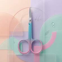Gradient Stainless Steel Bikini Trimmer Scissors, Small Precision Grooming Scissors For Intimate Hair Trimming - View 12