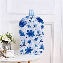 1pc Geometric Pattern Water Bucket Lid, Dust-Proof Decorative Cover, Water Dispenser Lid, Water Bucket Cover, Household Dust-Proof Cover, Reusable - View 17