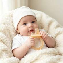 Hand-Shaped Baby Teether, Silicone, Anti-Hand Biting, Toddler Teething And Tooth Soothing Toy, Baby Soothing Chew Toy - Multicolor - View 3