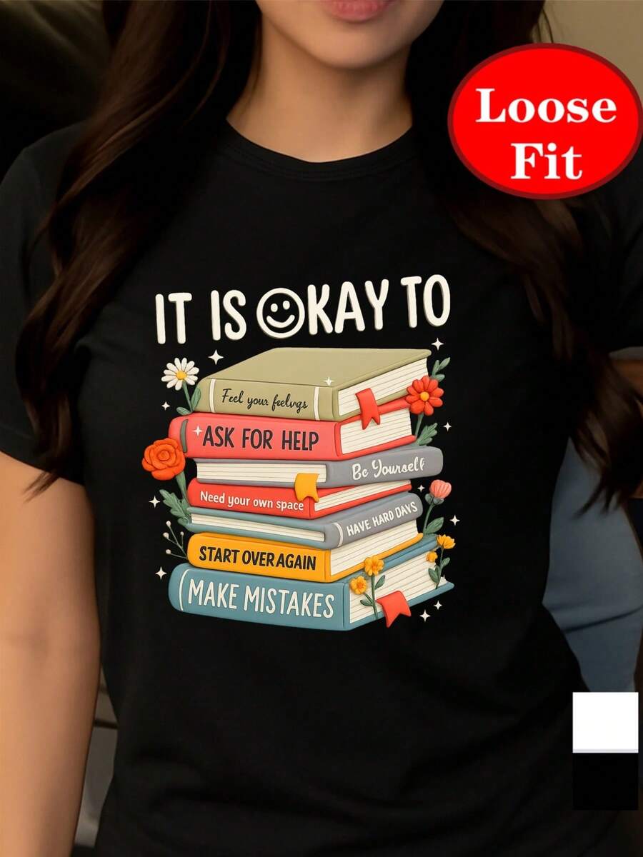 Women T-Shirts - 黑色 - 查看 1