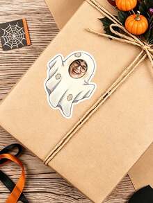 1-54pcs Customizable Halloween Shaped Stickers, Holiday Theme Decorative Stickers, Waterproof PVC Shaped Stickers, Suitable For Home, Window, Gift Packaging, Party Decoration, Atmospheric Decorative Stickers, Suitable For Friends, Family, Party Enthusiasts, Holiday Collectors, Applicable For Halloween Party, Theme Party, Costume Party - Multicolor - View 8
