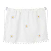 Cute Daisy Car Window Shade, Waffle Weave Sunshade Curtain With Pom Poms, Baby UV Protection Heat Insulation Cover, Easy Install Auto Side Window Blind - A - View 7