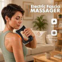 FollowBreak Electric Fascia Knife, Full Body Muscle Relief, 3 Vibration Intensities, Electric Massage Tool, Portable Massager, Rechargeable Handheld Massager, Suitable For Arms, Legs, Back, Shoulders And Body - Multicolor - View 5