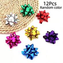 12/24/35/45/56/66/72Pcs Gift Bow Set, Suitable For Holiday Gift Wrapping, Christmas Decoration, Handmade Crafts, Wedding Party, Festival Celebration And Floral Design, Random Colors - Multicolor - View 20