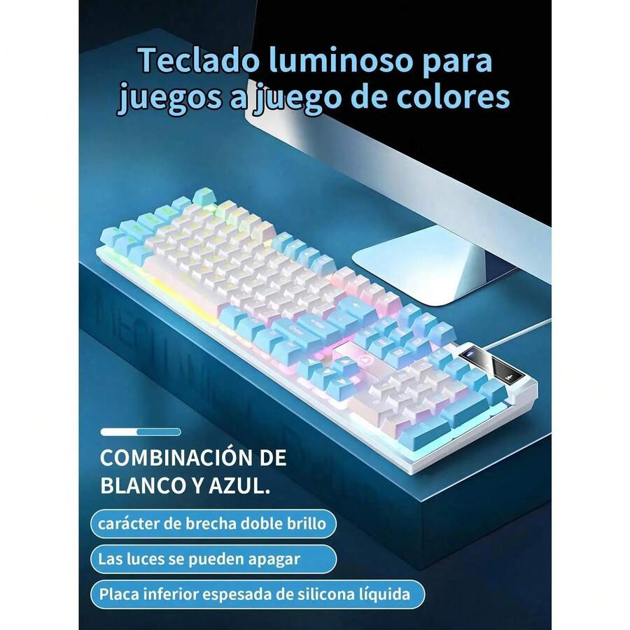 Keyboards & MIDI - Blue and White - View 1