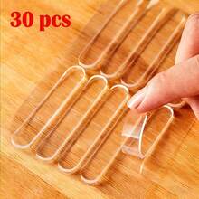 Transparent Anti-Collision Buffer Strip, Self-Adhesive Shock-Absorbing Protective Pad, Invisible Furniture Protection Sticker, Suitable For Door Handles, Cabinets, Walls, Chairs, Toilets And Car Doors - Multicolor - View 7