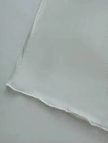 淺藍色圍巾領抓褶修身胸衣上衣 + 長裙套裝，女款無袖修身魚尾兩件式套裝，適合婚禮賓客、舞會、晚宴 - 白色 - 查看 10