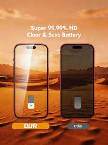 5 Packs [2026 New] 9H+ Tempered Glass Screen Protector Compatible With Iphone 18 Pro Max/18 Pro/17 Pro Max/17 Pro/17E/16 Pro Max/16 Pro/16/15 Pro Max/15 Pro/14 Pro/14 6.1"/13/13 Pro 6.1"/12/11/XS Max/XR, HD Clear Full Coverage, Shatterproof Anti-Scratch, Dust-Free Auto Alignment Installation Kit, Bubble Free Easy Install, Case Friendly - Clear - View 7