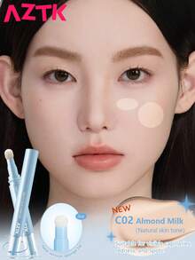 AZTK 遮瑕筆 遮瑕膏 高光 鼻影 修容 自然貼合 - C02 - 查看 2