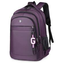 Durable Wear-Resistant Oxford Backpack, Large Capacity Men's Travel Casual Backpack, European High School Female College Student School Bag, Backpack - Multicolor - View 12