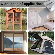 New Strong Adhesive Screen Repair Tape, Screen Repair Kit, Window Screen Repair Tape, Fiberglass Mesh Repair Tape, Suitable For Screen Doors And Windows - Multi-color - View 9