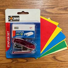 Stapler & Staples - Red - View 1