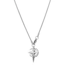 1pc Alloy Star And Moon Car Pendant, Gothic Celestial Rearview Mirror Ornament, Metal Auto Interior Decoration Accessory For Men Women - A - View 6