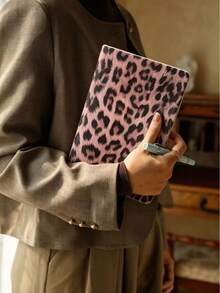 A5 Leopard Print Notebook, 96 Pages Hardcover Journal, Beautiful Animal Print Diary, Suitable For Writing, Studying, Office, School Supplies, Cute Animal Pattern Hardcover Notebook - A - View 4