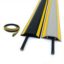 Cable Management Cable Tray, Anti-Slip & Wear-Resistant, Thickened Cable Conduit - Multicolor - View 2