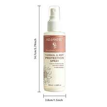 ADJANISS Sunflower Oil Heat Protection Spray (100ml/3.08 Fl Oz), Suitable For All Hair Types, Provides Heat Protection, Smooths Frizz, Detangles, Controls Flyaways, Leaves Hair Soft, Smooth And Easy To Manage. [Heat Protection] [Leave-In] - Full Size - View 5