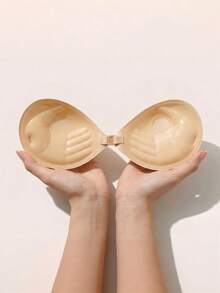 SHEIN Adhesive Bra 3CM Thickness, Small Chest Backless Strapless Dress Invisible Bra, Reusable Breast Augmentation Bra, Wedding - Multicolor - View 14