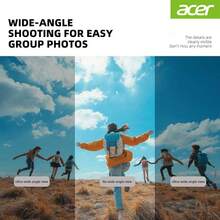 Kamera digital Acer, piksel interpolasi 80MP, layar putar 180 derajat, layar HD 3,0 inci, zoom digital 18x, tekstur CCD, berbagai filter, camcorder vlog tingkat pemula, cocok untuk selfie di luar ruangan, warna hitam. - View 9