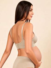 Hart & Haze 3pcs/Set Maternity Nursing Bra With Front Clip Closure, Comfortable Bras For Breastfeeding - Multicolor - View 5