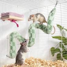 1pc Flexible Sugar Glider Climbing Toy, Suitable For Small Animals - Portable Sugar Glider Platform Toy, Hamster Cage Accessory Climbing Rope Toy, Ideal Accessory For Sugar Glider To Rest And Play - View 11
