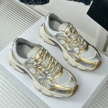Women Casual Shoes - 金色 - 查看 2