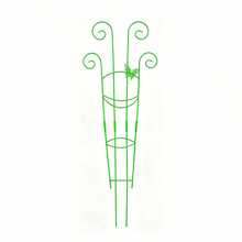 Plant Climbing Trellis, Butterfly Decor, Rust-Proof Plastic Plant Support, Suitable For Potted Vines And Flowers, Indoor And Outdoor Garden Supplies, Summer Essential, Back To School, Graduation Season, Gardening Supplies, Camping, Garden Decoration, Plant Stand. - B - View 14