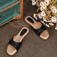 Women Flip-Flops - Apricot - View 3