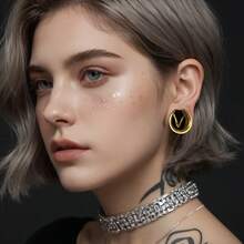 2pcs Vintage Saddle Ear Gauges 316L Stainless Steel Ear Stretchers Piercing Jewelry Earrings Unisex - 1539 - View 7