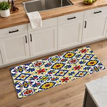 1pc Heart Text Pattern Absorbent Drying Mat, Kitchen Decor Coffee Machine Mat, Handmade Coffee Pot Drip Tray, Kitchen Floor Mat, Dining Table Mat, Kitchen Countertop Dish Drying Mat, Breakfast Mat, Heat-Resistant Drip Mat With Non-Slip Backing, Diatomaceous Earth Drip Mat, Stain-Hiding, Super Absorbent Kitchen Mat, Easy To Clean Dish Rack Mat, Perfect For Kitchen, Dining Table, Coffee Shop, Bar, Holiday, Party, Home Decor, Holiday Gift - Multicolor - View 9