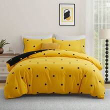 Black and Yellow Dotted