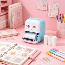 Mini Thermal Printer Paper, Label Paper, Thermal Printing Paper, Inkless Printing, Marking Stickers Suitable For Photos And Images - A - View 3