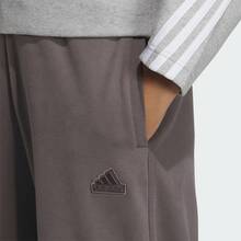 Adidas Spring/Autumn Knit Sports Women's Long Pants, Comfortable Casual Joggers IM8853 - Brown-gray - View 6
